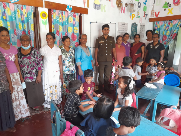 Implementation of nutrition programs targeting pre-school children / Homagama - Magammana West Division (2022-12-06)